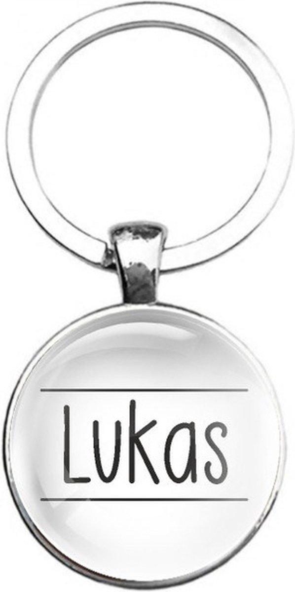 Sleutelhanger Glas - Lukas
