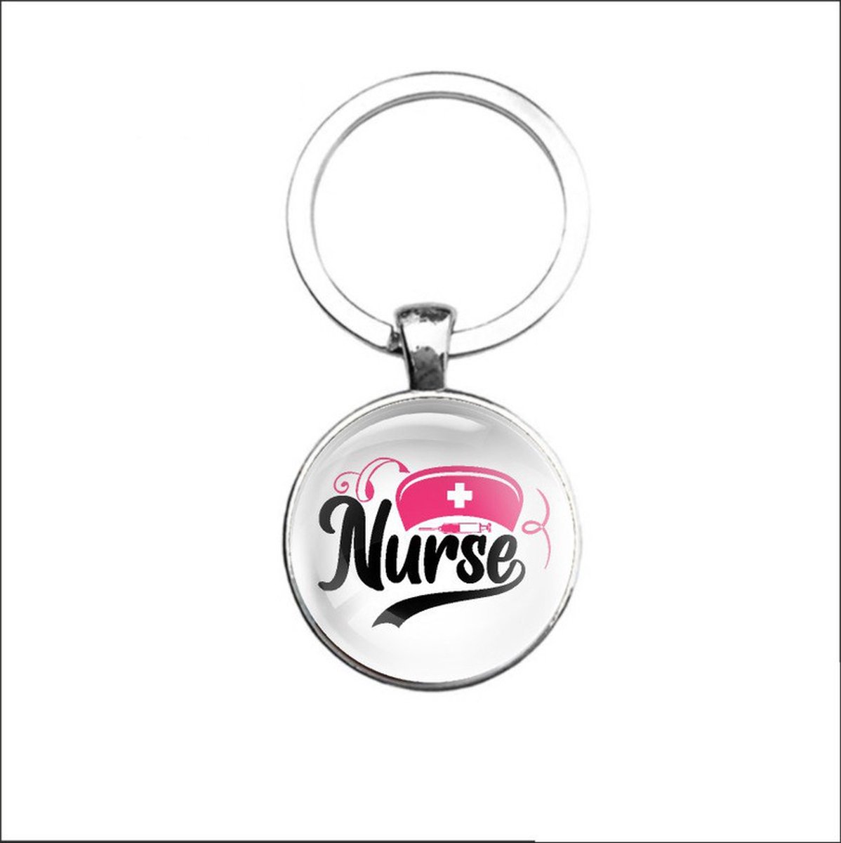 Sleutelhanger Glas - Nurse