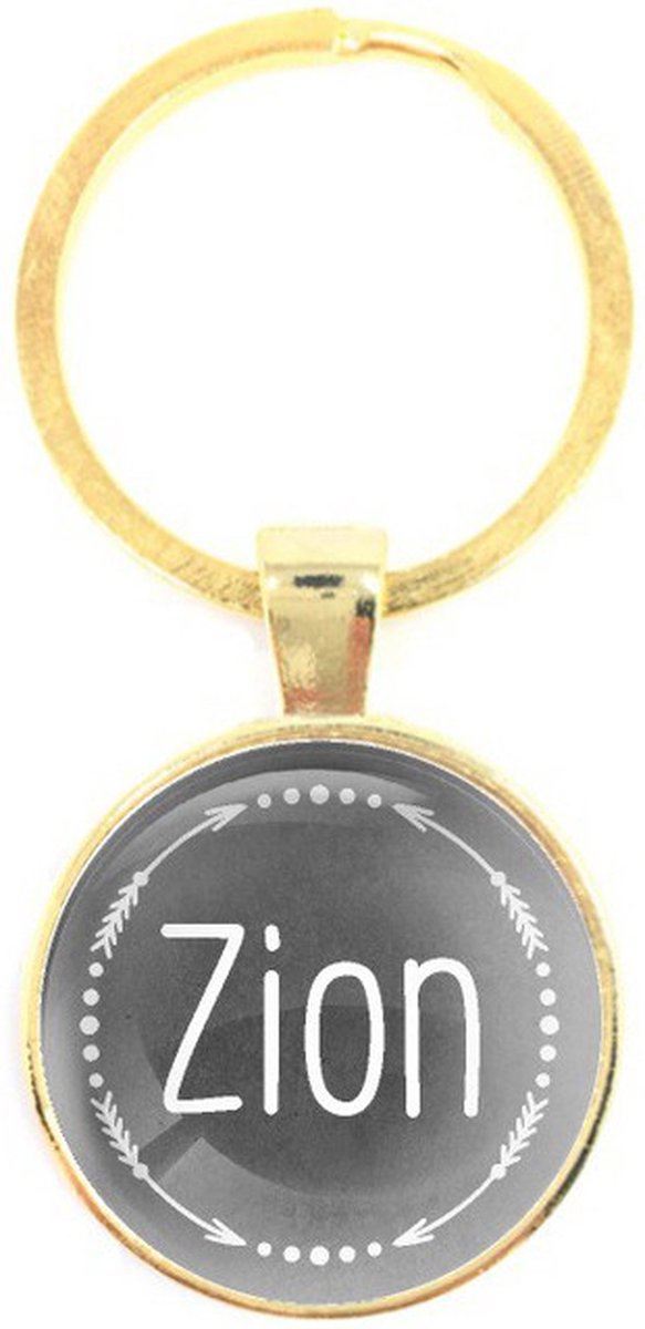 Sleutelhanger Glas - Zion