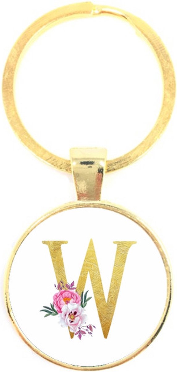 Sleutelhanger Glas - W