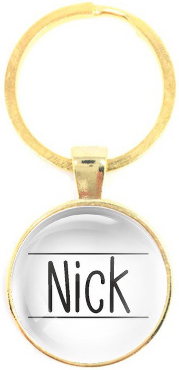 Sleutelhanger Glas - Nick
