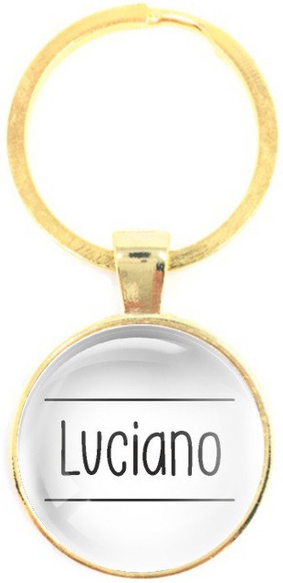 Sleutelhanger Glas - Luciano