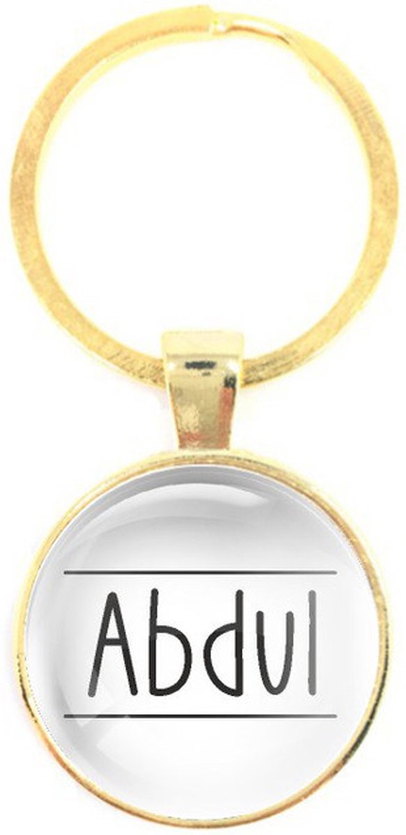 Sleutelhanger Glas - Abdul