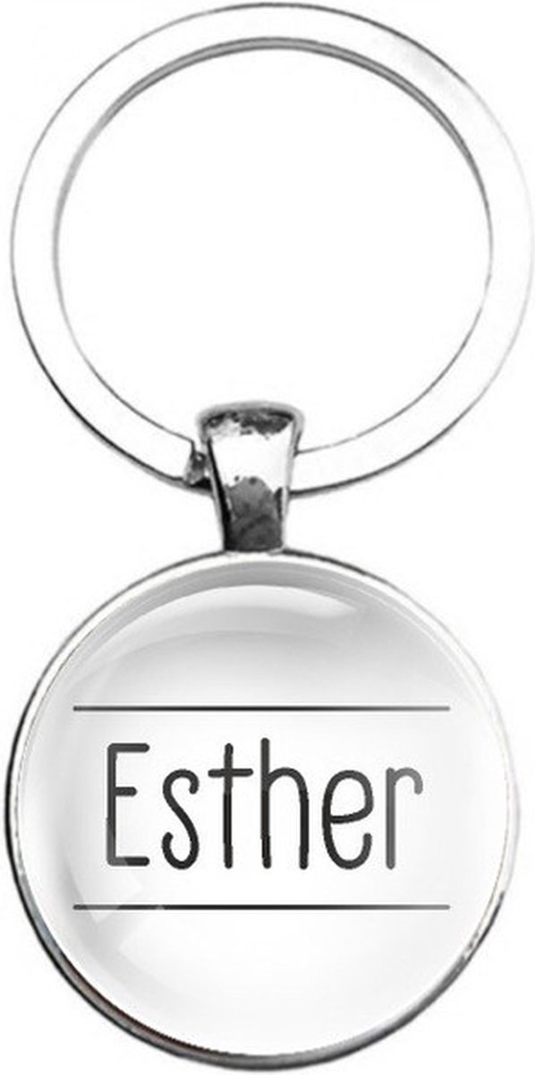 Sleutelhanger Glas - Esther