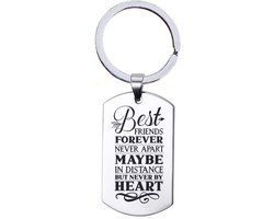 Sleutelhanger RVS - Best Friends Forever