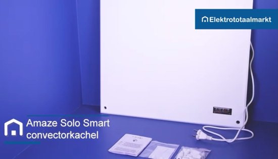Amaze Solo Smart Panel Heater 420W | bol.com