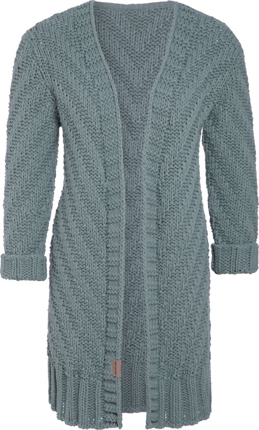 Gebreid katoenen vest