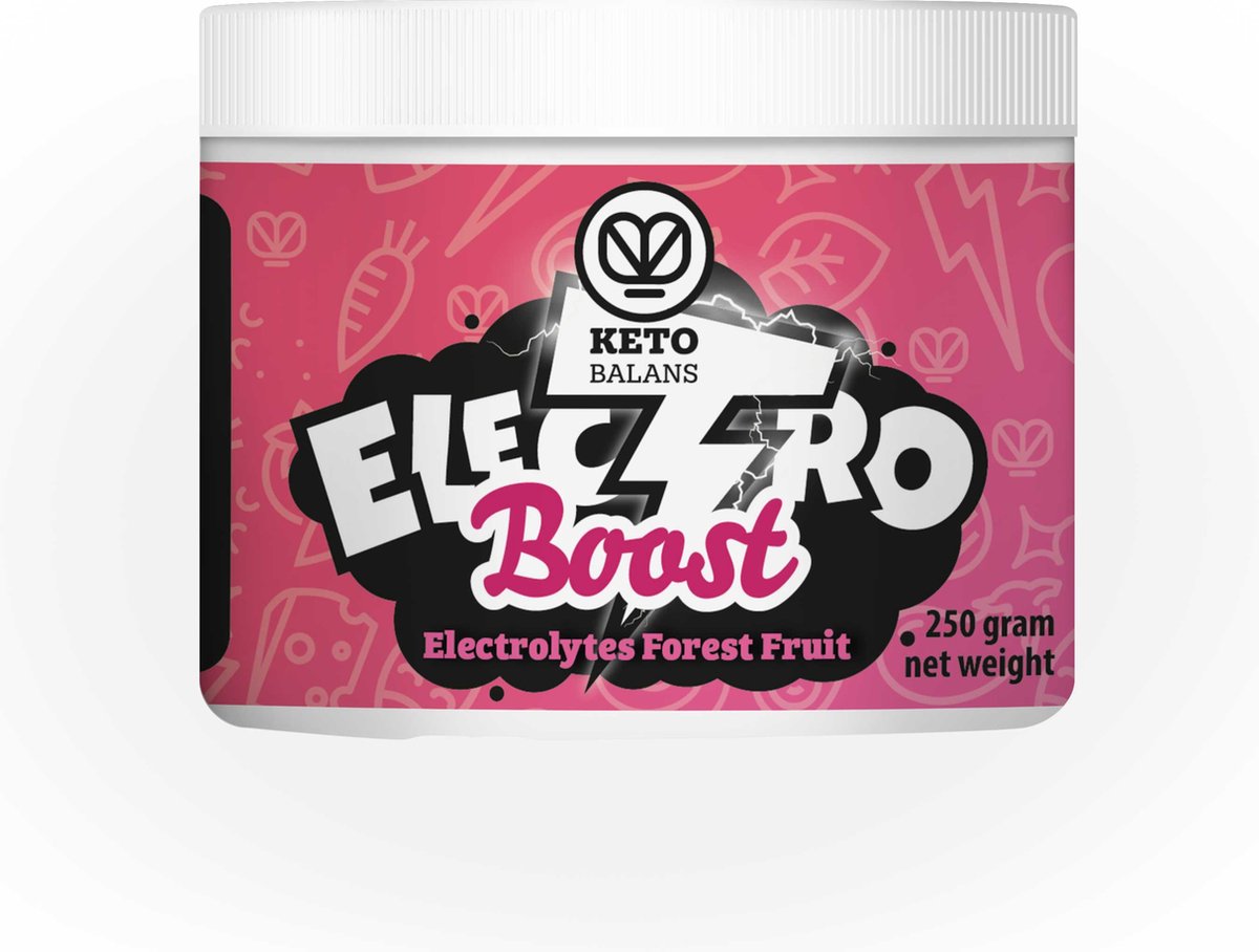 ElectroBoost - Elektrolyten - Forest Fruit - Vitamine-B - Pre-workout