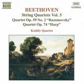 Beethoven: String Quart. Vol.5
