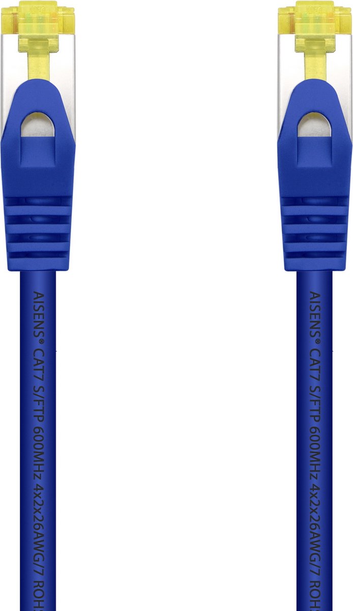 AISENS A146-0476 netwerkkabel Blauw 0,25 m Cat7 S/FTP (S-STP)