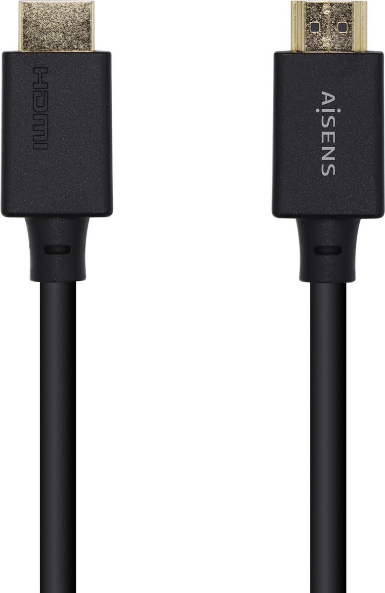 AISENS A150-0420 HDMI kabel 0,5 m HDMI Type A (Standaard) Zwart