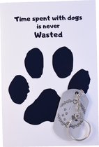 Akyol - Hondenpoot Sleutelhanger - Hond sleutelhanger - Sleutelhanger hond - Dieren - Huisdier cadeau - Honden - Dogs keychain - Hondenaccessoires - Hondenspeelgoed