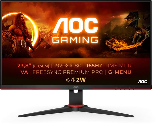 AOC 24G2SAE – Full HD Gaming Monitor – 165hz – 24 Inch