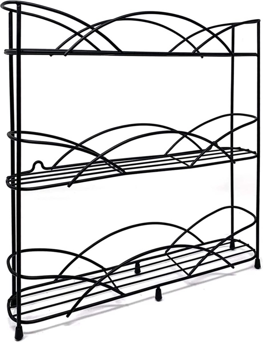 Spice rack kruidenrek rek voor bewaren van kruidenpotten kruidenorganiser