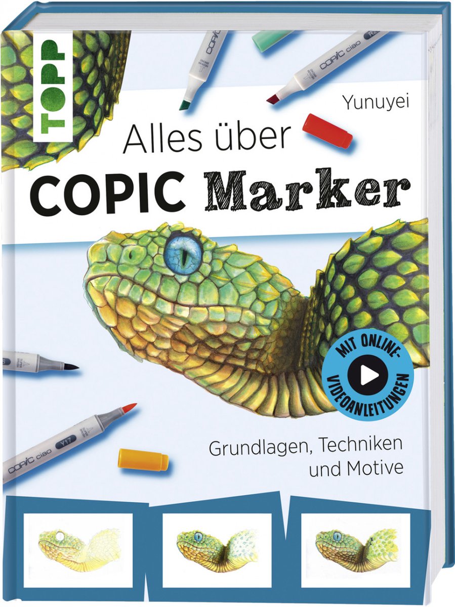 Omslag van Alles über COPIC Marker