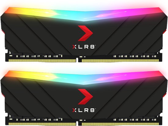 PNY XLR8 Gaming EPIC-X RGB, 16 GB, 2 x 8 GB, DDR4, 3600 MHz