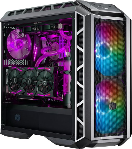 Cooler Master MasterCase H500P Gunmetal Mesh ARGB (ATX (Grey)