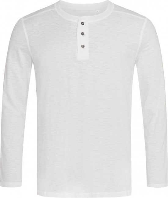 Stedman T-shirt Henley Shawn LS for him