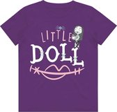 Disney The Nightmare Before Christmas - Little Doll Kinder T-shirt - Kids tm 4 jaar - Paars
