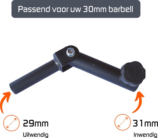 Fitness Landmine - Fitness apparaat voor de Landmijn - Rug Oefeningen - Roei