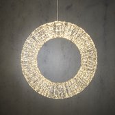 Luca Lighting Guirlande de Lumière avec Siècle des Lumières LED Witte Classique - Ø60 cm - Argent