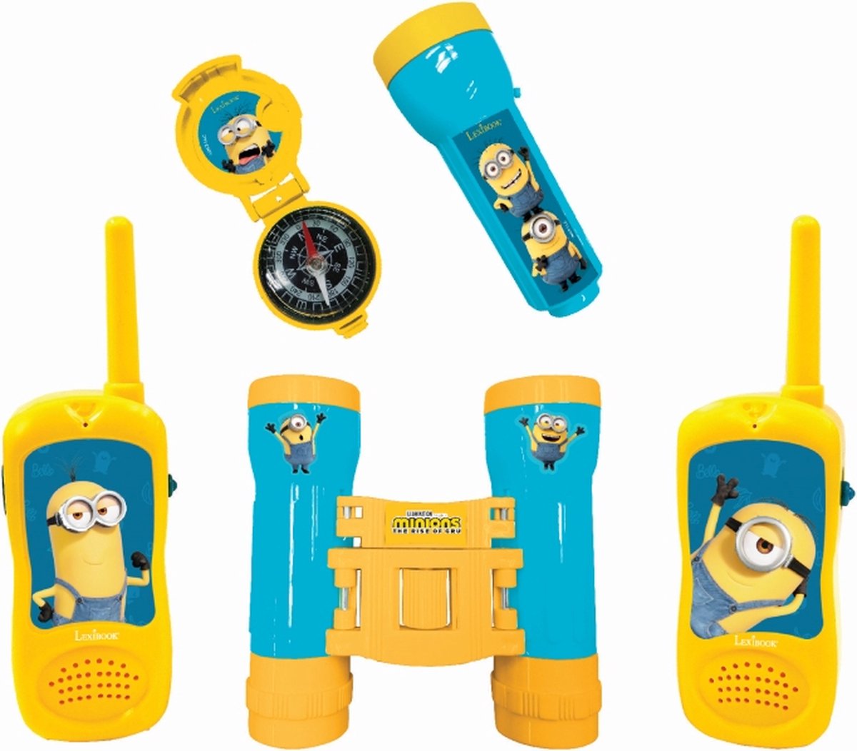 Minions avonturenset met walkie-talkies tot 120m