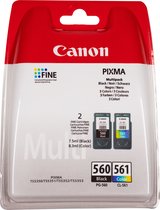 Canon PG-560/CL-561 - Inktcartridge - Zwart / Multicolor