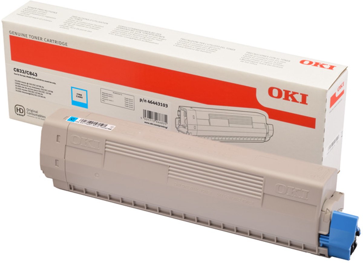 OKI - 46443103 - Toner cyaan