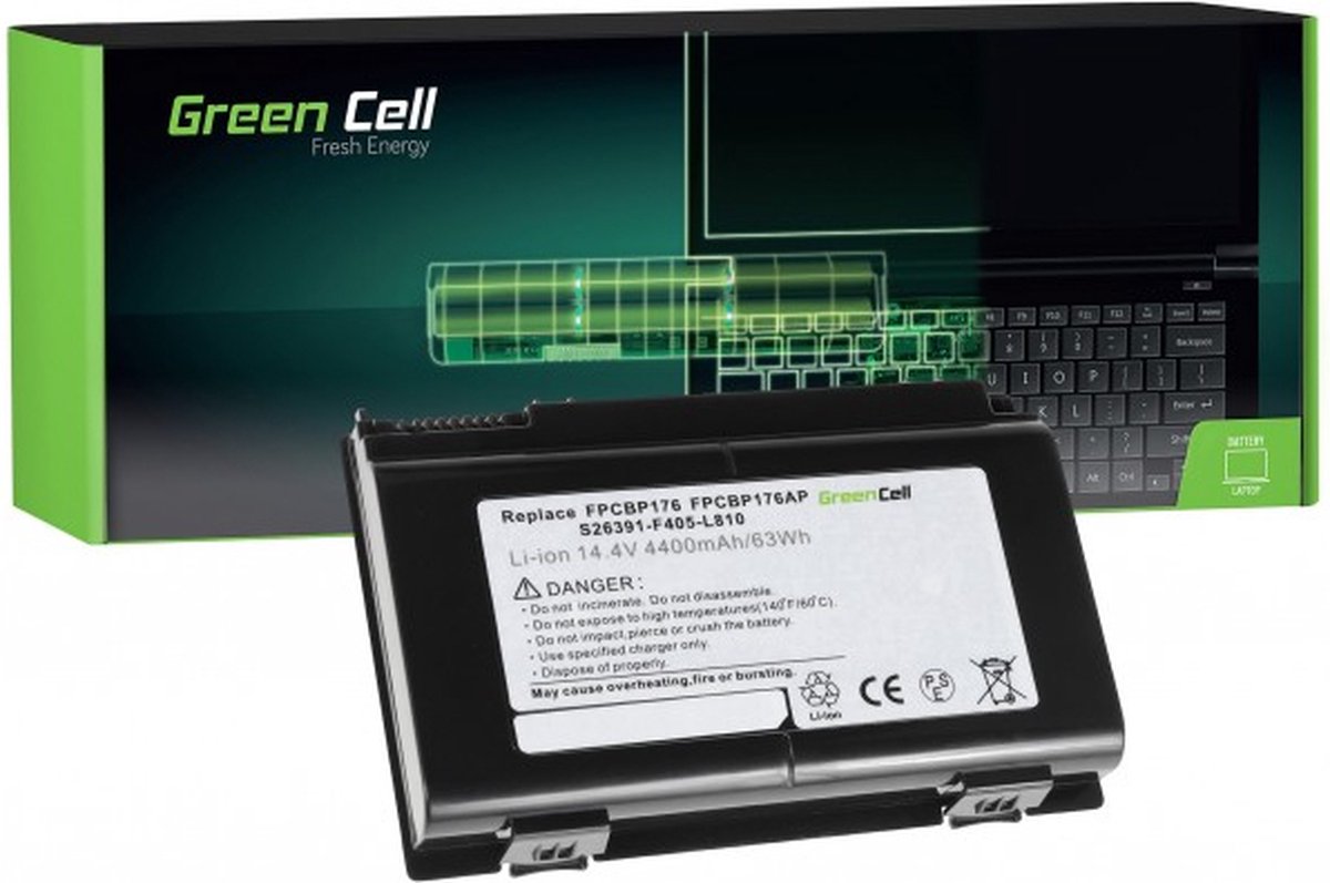 Green Cell FS23 laptop reserve-onderdeel Batterij/Accu