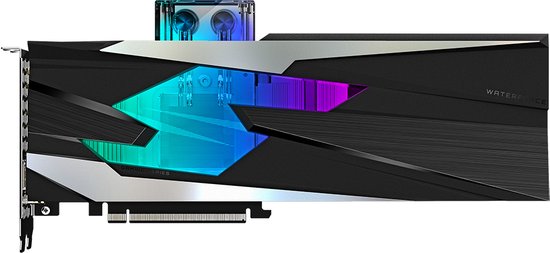 Gigabyte GAMING GeForce RTX 3080 OC WATERFORCE WB 10G, GeForce RTX 3080, 10 GB, GDDR6X, 320 Bit, 7680 x 4320 Pixels, PCI Express x16 4.0