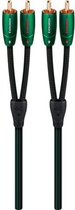 Audioquest Evergreen 2x RCA naar 2x RCA Kabel - Audio Kabel - 1,5m