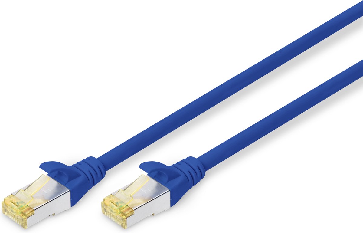 Digitus DK-1644-A-050/B netwerkkabel 5 m Cat6a S/FTP (S-STP) Blauw