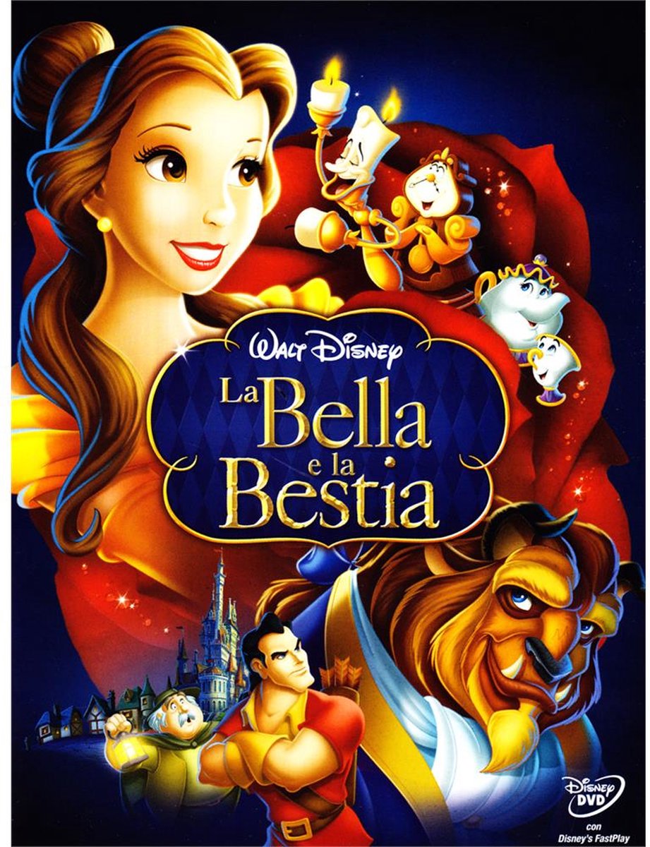 laFeltrinelli La Bella e La Bestia DVD Engels