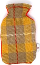Kruik Geel Beige - 500 ml - Harris tweed - Handgemaakt in Schotland - Caroline Wolfe
