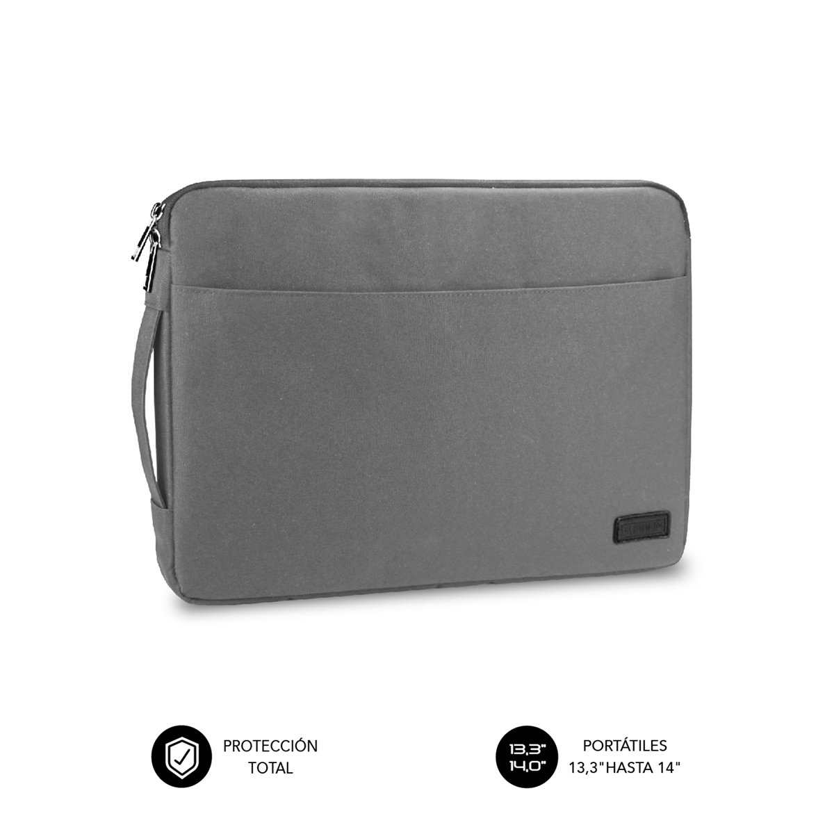 Laptop Case Subblim Funda Ordenador Urban Laptop Sleeve 13,3-14" Grey Grey 14"