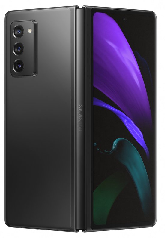 Samsung Galaxy Z Fold2 5G 256GB Vouwbare Smartphone 7,6″ AMOLED Scherm 5G Dual Battery Phantom Black