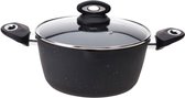 Casserole de Luxe Oneiro avec couvercle - ø24 x H 12 cm - cuisson - salle à manger - cuisine - poêle - induction - gaz - casseroles - poêles