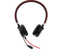 Jabra Evolve 40 MS Stereo Casque Avec fil Arceau Bureau/Centre d'appels Noir