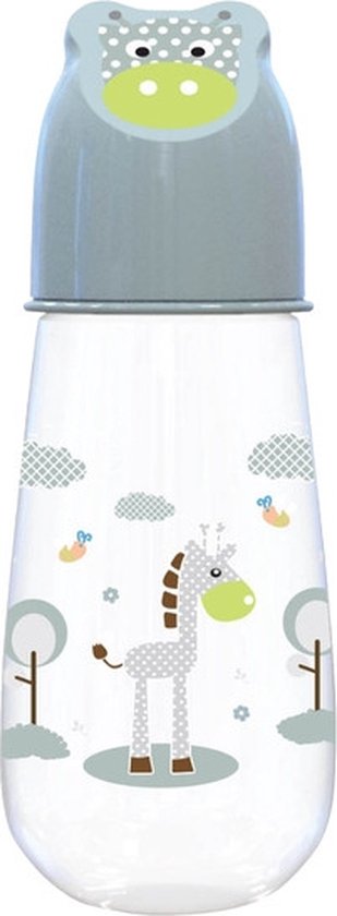 Babyflesje - Lorelli Mint Green Animal Cap 125 ml Fles 10200750004