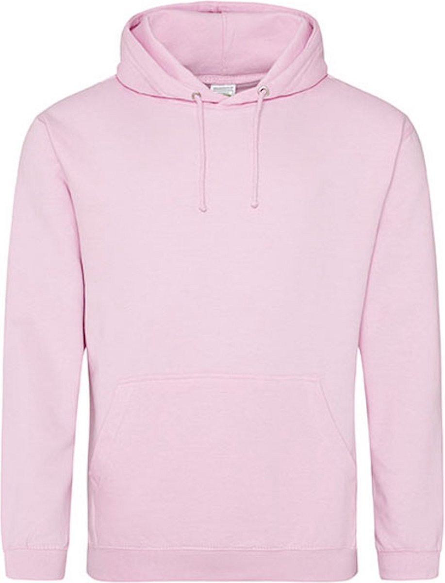 AWDis Just Hoods / Baby Pink College Hoodie size S