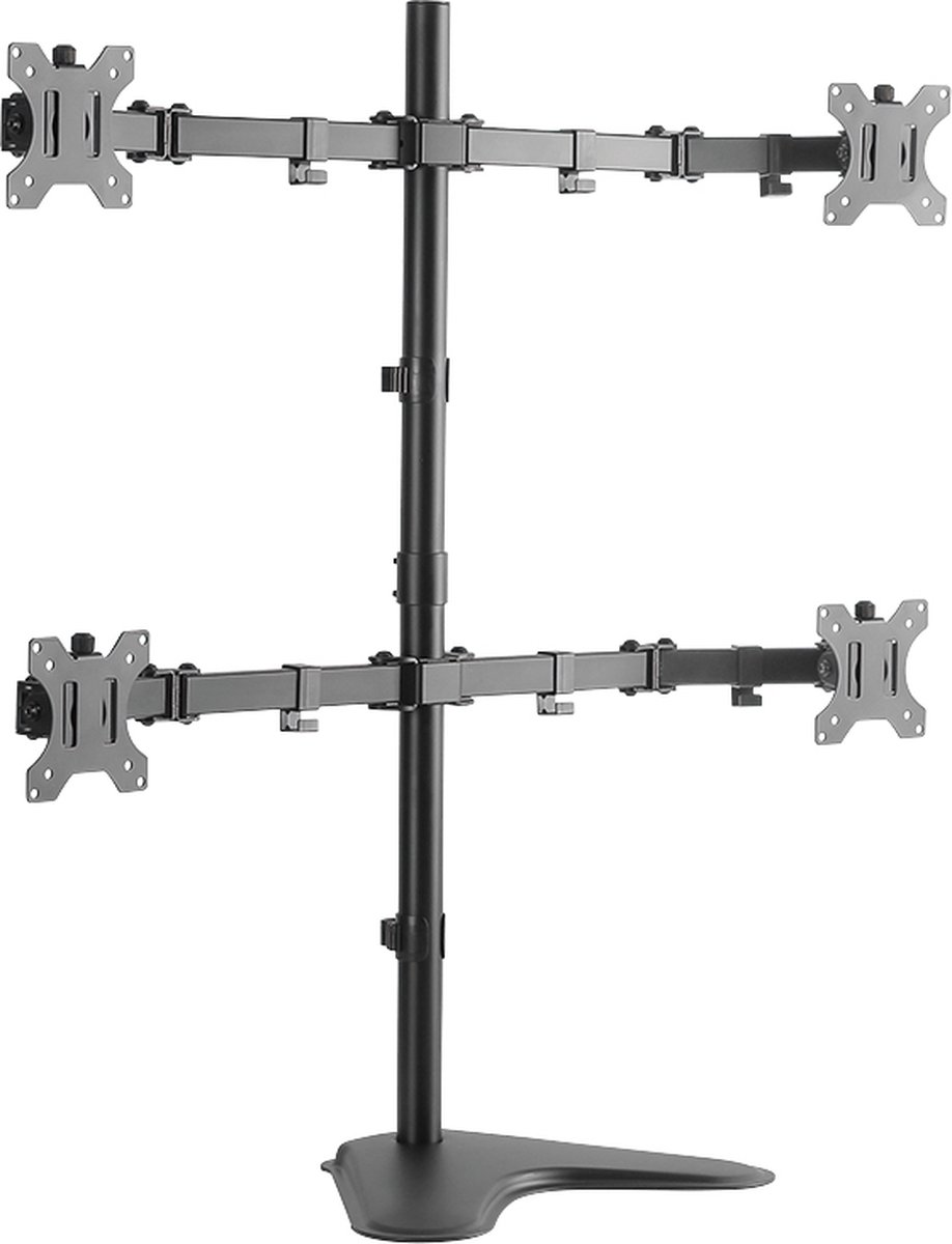 LogiLink BP0046 flat panel bureau steun 813 cm (32'') Doorvoer Roestvrijstaal