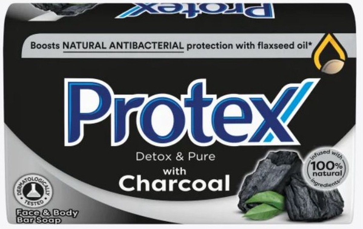 Protex Detox & Pure Charcoal Hand Soap - Savon antibactérien à l'huile de  lin - Pour... | bol.com
