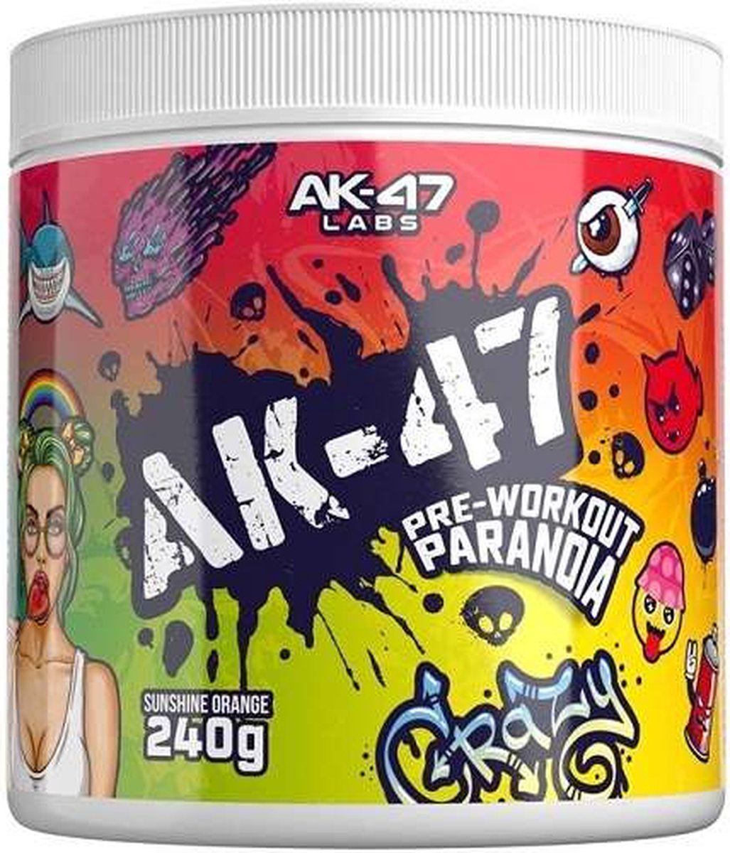 Goedkoopste AK-47 Pre-Workout 120servings Orange