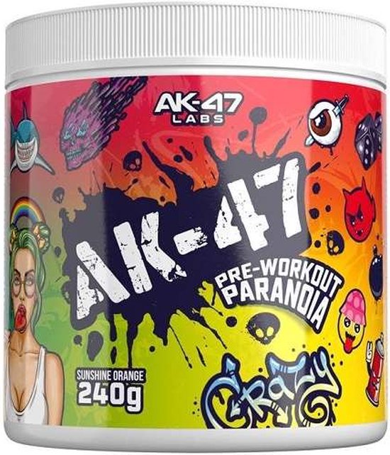 AK-47 Pre-Workout 120servings Orange