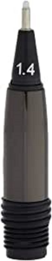 Yookers Metis Fibre Pen in Grey Brushed Lacquer 1.0mm