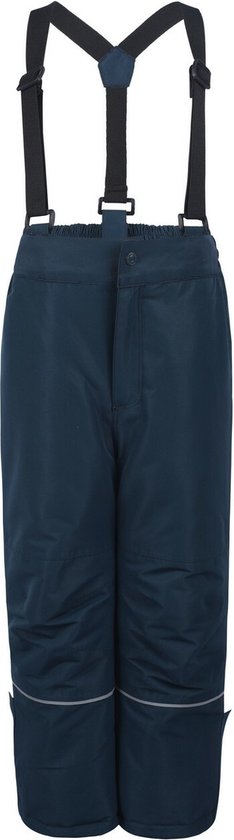 Minymo - Sneeuwbroek met bretels voor kinderen - Colorblock - Verduistering - maat 92cm