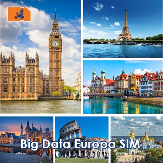 Altaar Mentor Prestatie Big Data Europa SIM (zonder tegoed) | bol.com