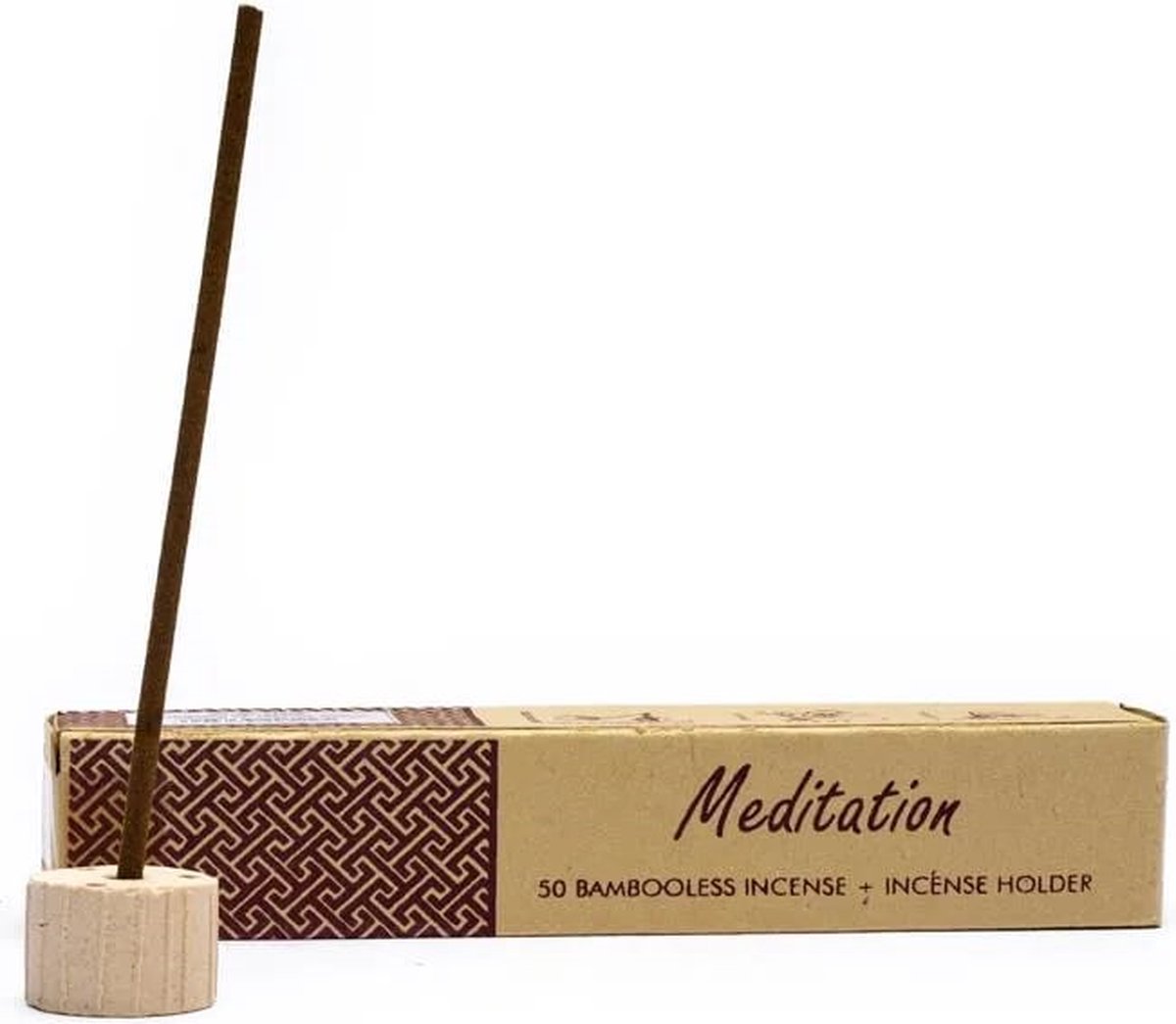 Kruidenwierook zonder bamboe met houder Meditatie