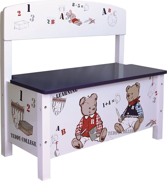 Kindertafel met stoelen – kindertafeltje – kinderkamer – duurzaam  ‎29 x 62.5 x 58.5 cm;