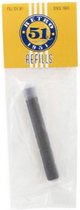 Retro 51 - Tornado pencil refills - gom - zwart - 6 stuk